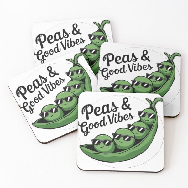 Item preview, Peas & Good Vibes Funny designed and sold by ConceptualVibes.