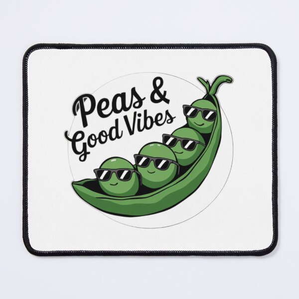Item preview, Peas & Good Vibes Funny designed and sold by ConceptualVibes.