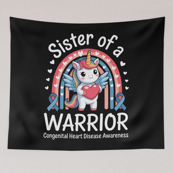 Item preview, Sister Of A Heart Warrior Week Congenital Heart Disease designed and sold by brynatshop.