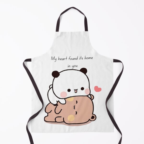 Item preview, Mi corazón encontró su hogar en ti. ¡Feliz cumpleaños, adorable oso DuDu y panda BuBu! Celebran el 2025. designed and sold by BrightStreets.