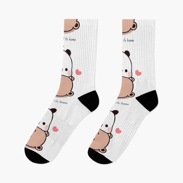Item preview, My heart found its home in you. Happy Birthday Cute DuDu Bear and BuBu Panda Are Celebrating 2025 designed and sold by BrightStreets.