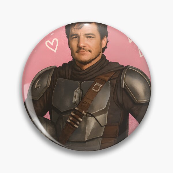 Item preview, Pedro Pascal Professional Life Saver / Heartbreaker – Mandalorian Meme Sticker designed and sold by MAVNALE.