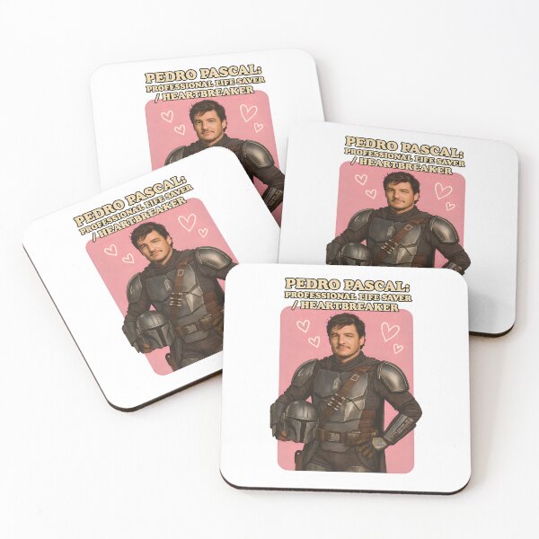 Item preview, Pedro Pascal Professional Life Saver / Heartbreaker – Mandalorian Meme Sticker designed and sold by MAVNALE.