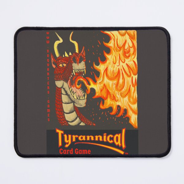 Item preview, Tyrannical Tshirt-Dragon card designed and sold by noquartersgaming.
