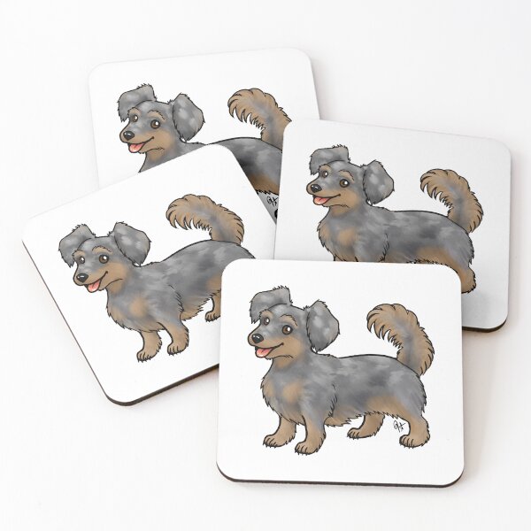 Item preview, Dog - Chiweenie - Dapple Long Hair designed and sold by Jennifer Stolzer.