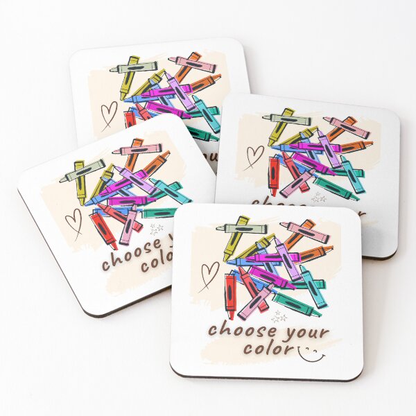 Item preview, Choose Your Color – Artistic Crayon Illustration designed and sold by SillentDesign.