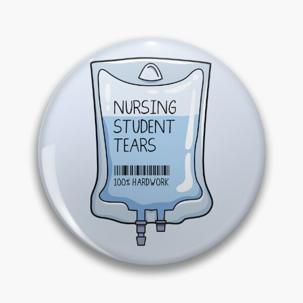 Item preview, Nursing Student Tears IV Bag for aspiring Registered Nurses designed and sold by spacedowl.