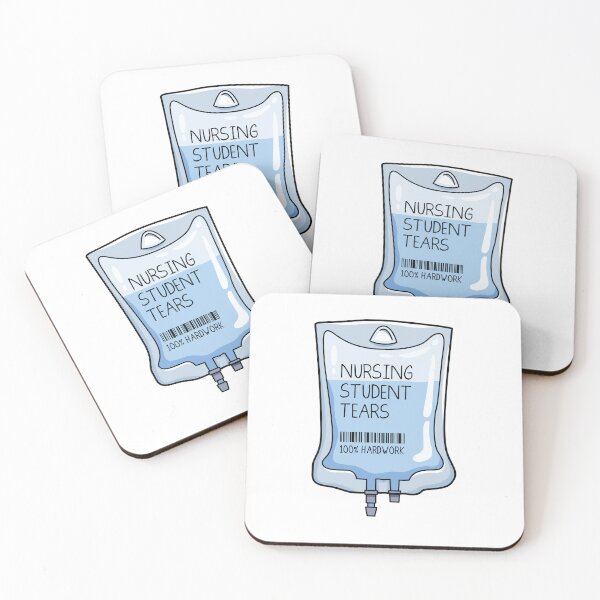 Item preview, Nursing Student Tears IV Bag for aspiring Registered Nurses designed and sold by spacedowl.