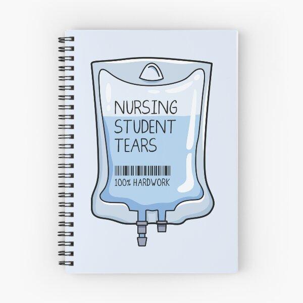Item preview, Nursing Student Tears IV Bag for aspiring Registered Nurses designed and sold by spacedowl.