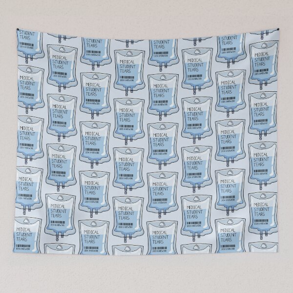 Item preview, Medical Student Tears IV Bag for aspiring Doctors designed and sold by spacedowl.