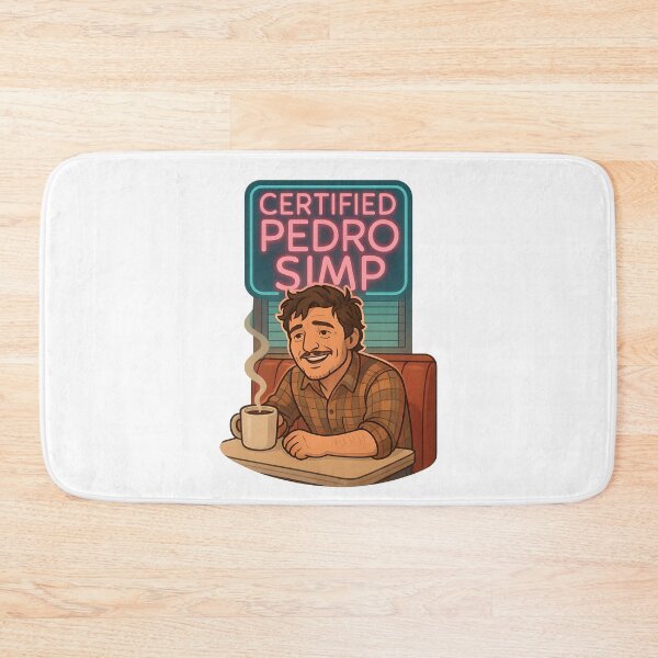 Item preview, Certified Pedro Simp – Funny Pedro Pascal Fan Sticker designed and sold by MAVNALE.