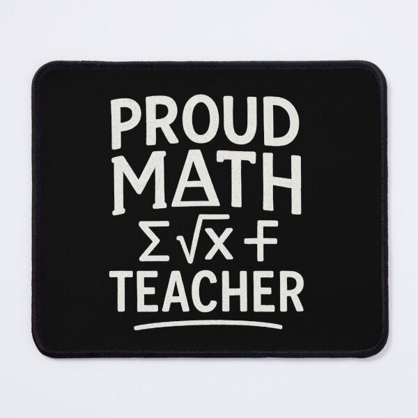 Item preview, Proud Math Teacher Shirt designed and sold by Ahau Designs.