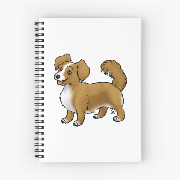 Item preview, Dog - Chiweenie - Red and White Long Hair designed and sold by Jennifer Stolzer.