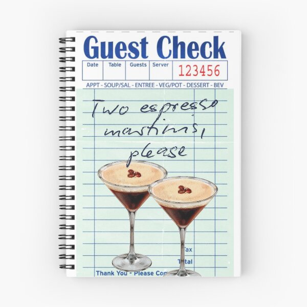Item preview, Espresso Guest Check - 2 Please designed and sold by Molly Made.