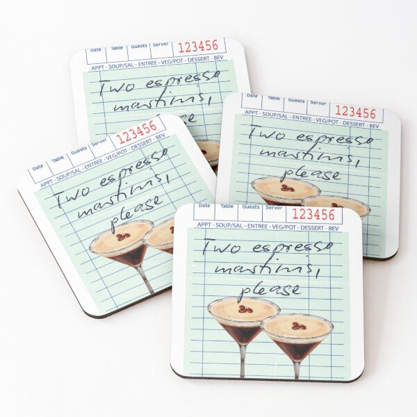 Item preview, Espresso Guest Check - 2 Please designed and sold by Molly Made.