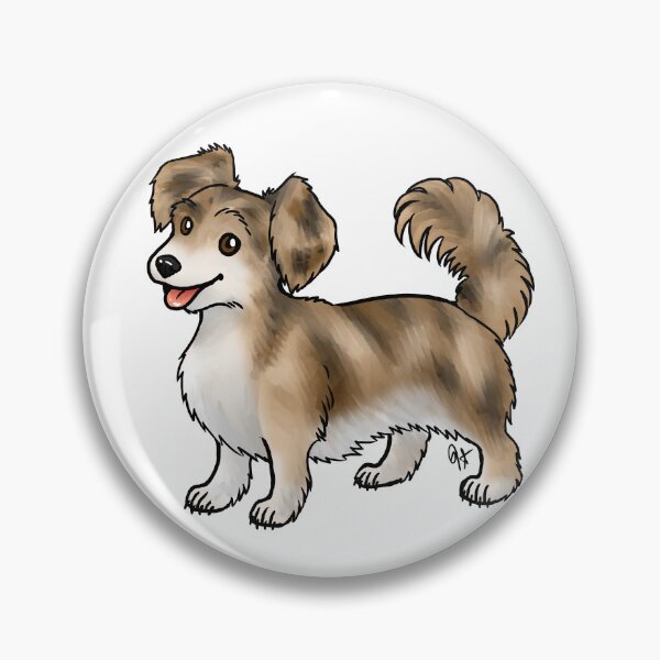 Item preview, Dog - Chiweenie - Brown Parti Long Hair designed and sold by Jennifer Stolzer.