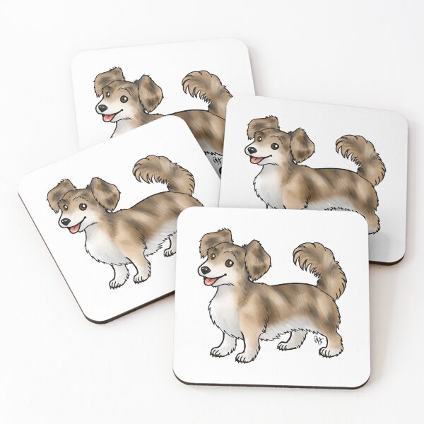 Item preview, Dog - Chiweenie - Brown Parti Long Hair designed and sold by Jennifer Stolzer.
