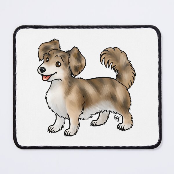 Item preview, Dog - Chiweenie - Brown Parti Long Hair designed and sold by Jennifer Stolzer.