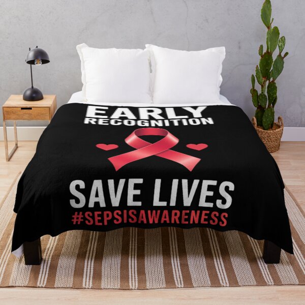 Item preview, Blood Cancer Awareness Leukemia Lymphoma Myeloma Red Ribbon designed and sold by brynatshop.