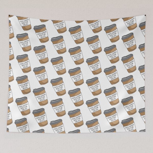 Item preview, Coffee Happens, Doctor Helps designed and sold by spacedowl.