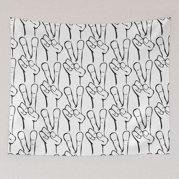 Item preview, Cartoon Hand Peace Sign designed and sold by THP Creative.