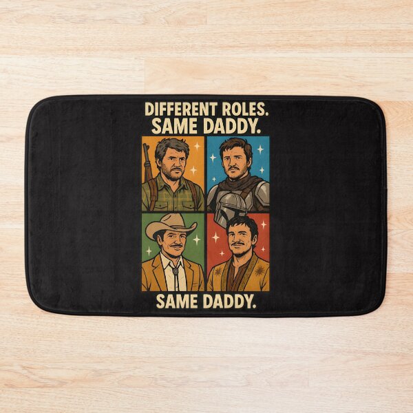 Item preview, Pedro Pascal – Different Roles Same Daddy Funny Sticker | Fan Art Vinyl Decal designed and sold by MAVNALE.