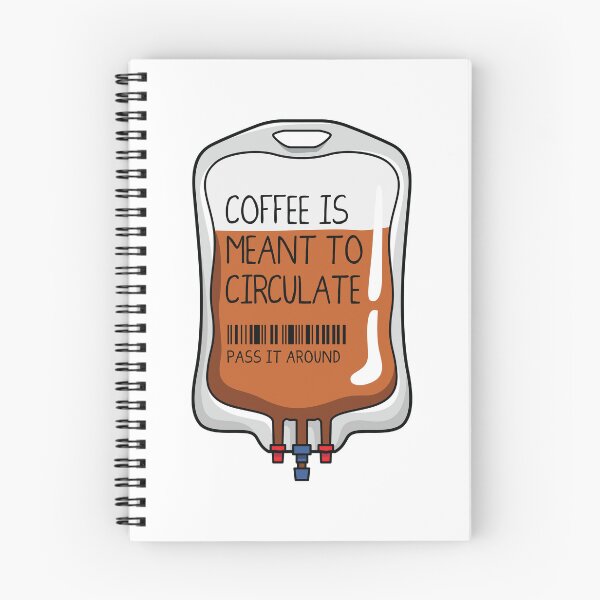 Item preview, Coffee is Meant to Circulate IV Bag designed and sold by spacedowl.