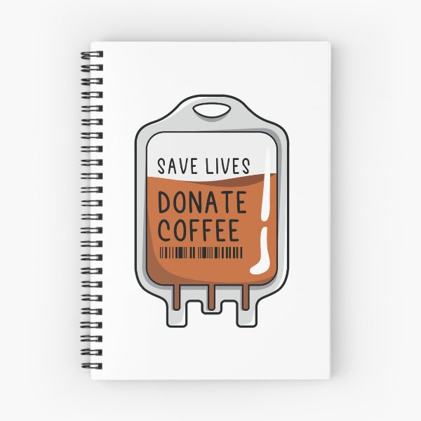 Item preview, Save Lives, Donate Coffee IV designed and sold by spacedowl.