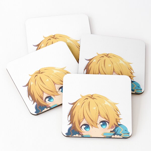 Artikelvorschau, Eleganter Chibi Peeking Eugeo Sword Art Online Anime entworfen und verkauft von B5fivemerch.