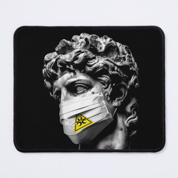 Item preview, Classical Statue with Biohazard Mask designed and sold by Art of Ngu.