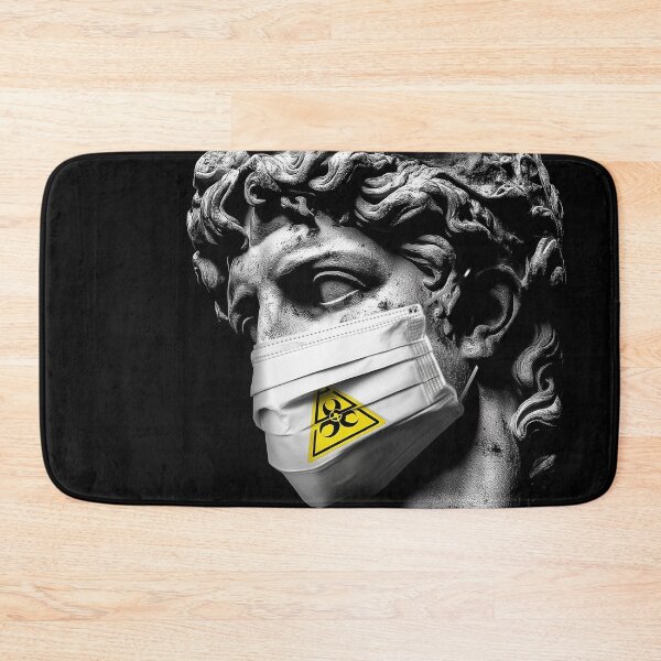 Item preview, Classical Statue with Biohazard Mask designed and sold by Art of Ngu.