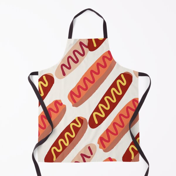Item preview, Hot Dog Pattern – Fun Fast Food Design designed and sold by Timegraf.