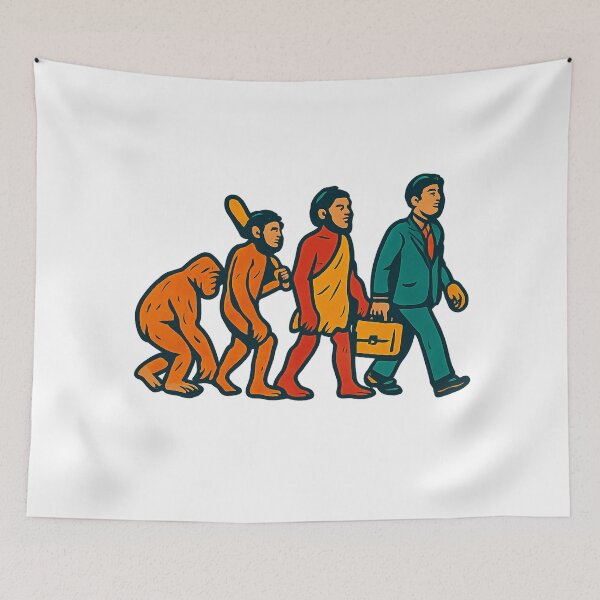 Item preview, Human Evolution T-Shirt designed and sold by CeammiShop.