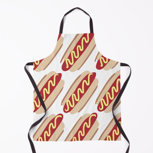 Item preview, Hot Dog Pattern – Fun Fast Food Design designed and sold by Timegraf.