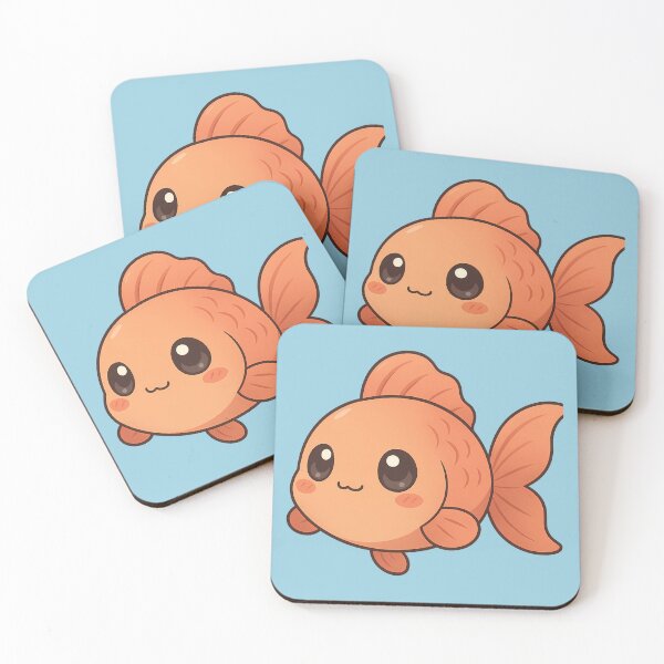 Item preview, Adorable Anime Twittlefish – Cute Cartoon Fish Design designed and sold by Twittlefish.