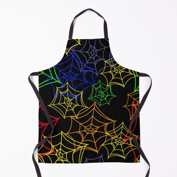 Item preview, Neon Spiderwebs: Colorful Halloween Web Pattern designed and sold by CatchallDesign.
