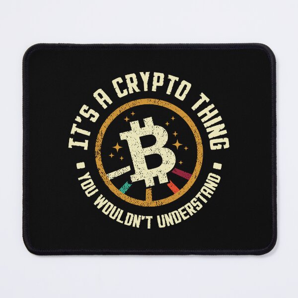 Item preview, It's a Crypto Thing designed and sold by spacedowl.