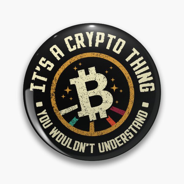 Item preview, It's a Crypto Thing designed and sold by spacedowl.