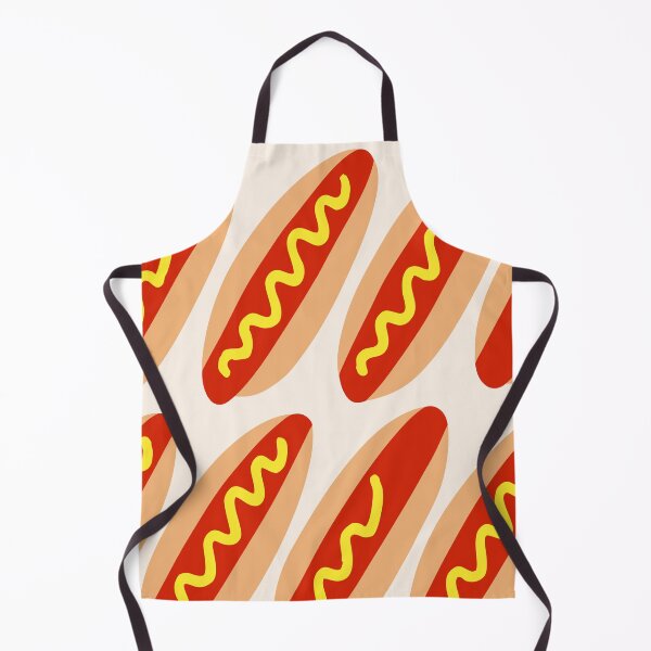 Item preview, Hot Dog Pattern – Fun Fast Food Design designed and sold by Timegraf.