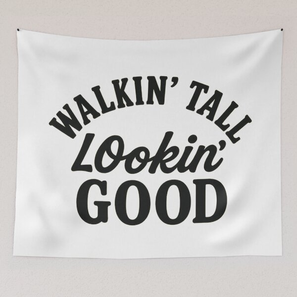 Item preview, Walkin’ Tall Lookin’ Good Retro Confidence T-Shirt designed and sold by 2SassyBritts.