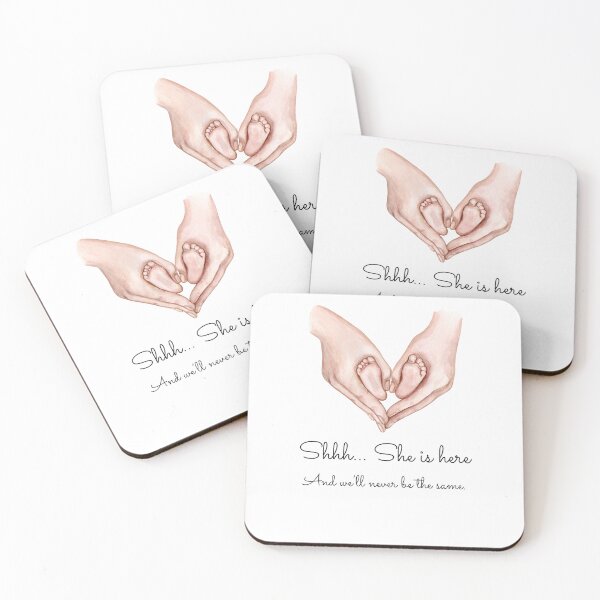 Item preview, Shhh… She is here. And we’ll never be the same. designed and sold by SillentDesign.