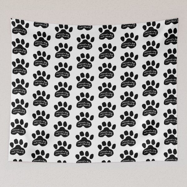 Item preview, I kissed a dog and I liked it! designed and sold by the-craft-shop.