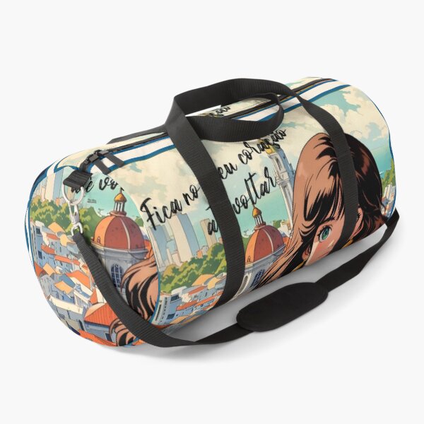 Item preview, Retro Anime Girl from Recife Brazil Vintage Travel Romantic Quote designed and sold by Kawaii-Sky.