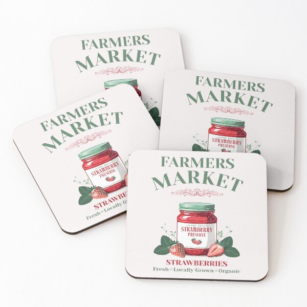 Item preview, Farmers Market Strawberries designed and sold by Fee Fee Fay.