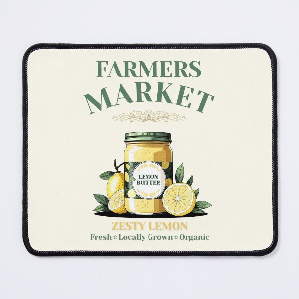 Item preview, Farmers Market Zesty Lemon Butter designed and sold by Fee Fee Fay.