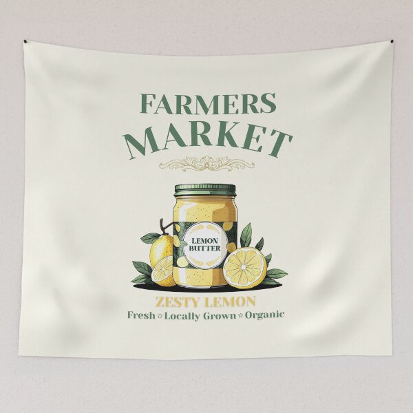 Item preview, Farmers Market Zesty Lemon Butter designed and sold by Fee Fee Fay.