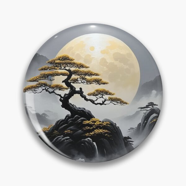 Item preview, Kintsugi Black Mountains designed and sold by Showstroopart Christian Velazquez.