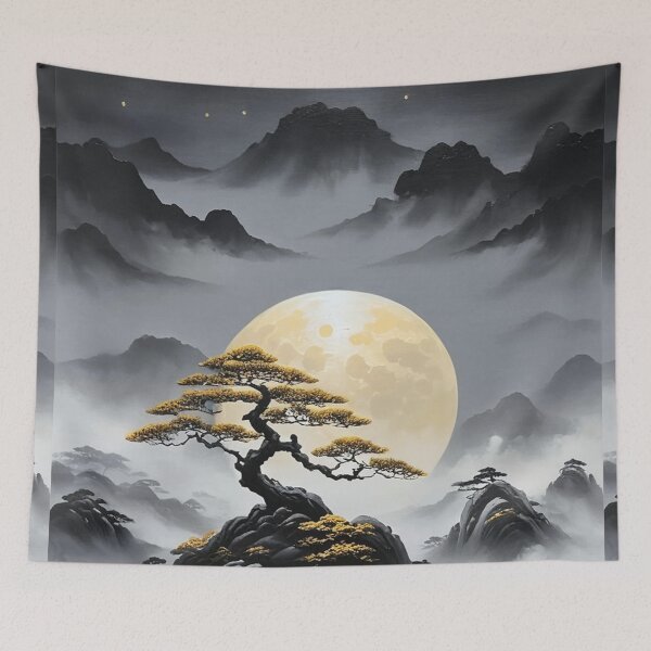 Item preview, Kintsugi Black Mountains designed and sold by Showstroopart Christian Velazquez.