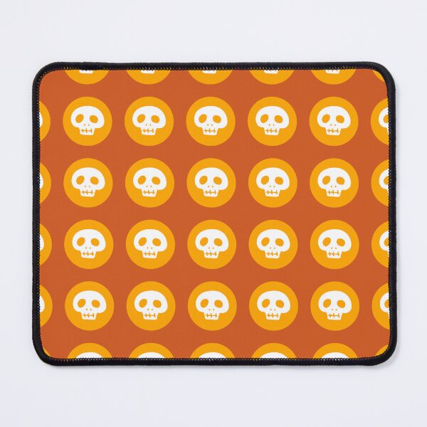 Item preview, Pirate Coins with Skulls: Halloween Pirate Pattern designed and sold by CatchallDesign.