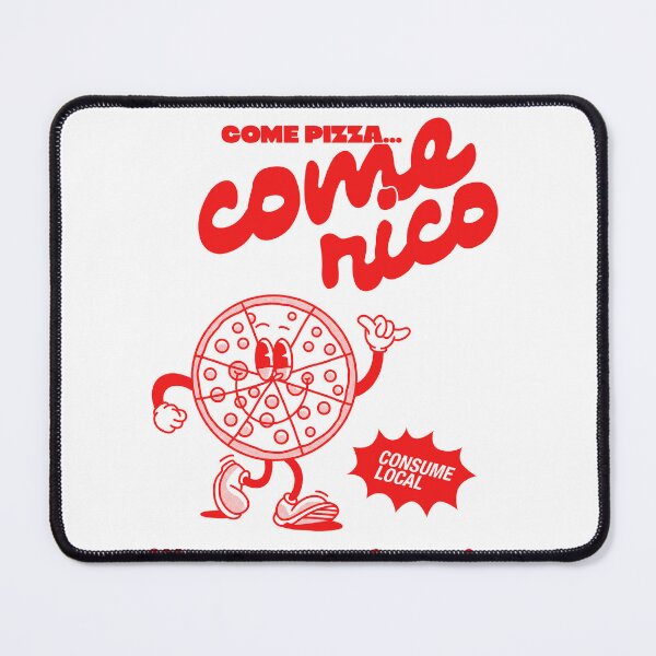 Item preview, Winking Pizza – Come Rico, Come Pizza Foguera designed and sold by Sebastian Salas.